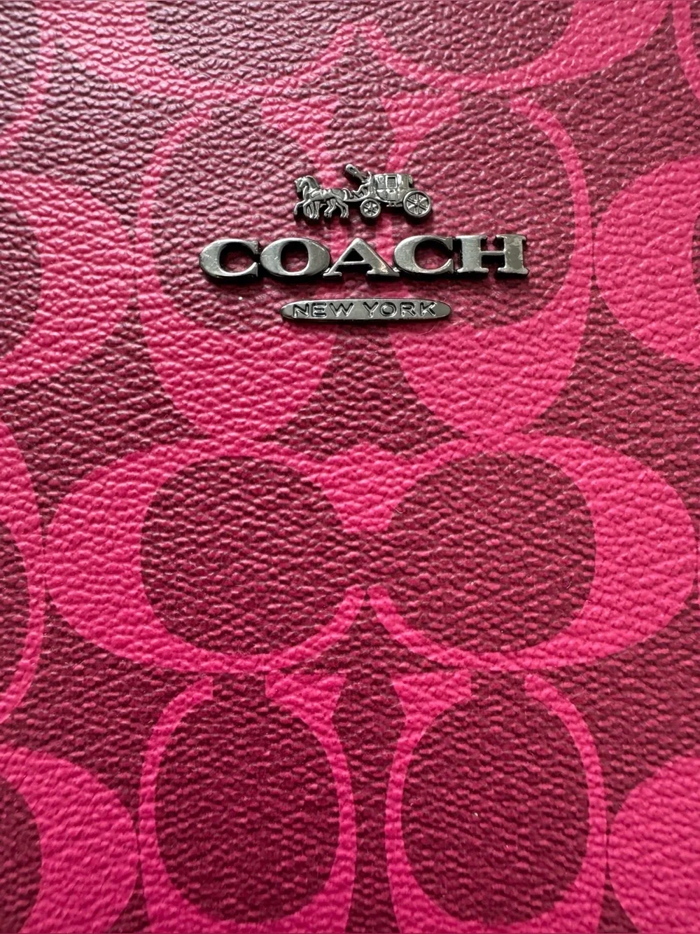 Coach authentic signature